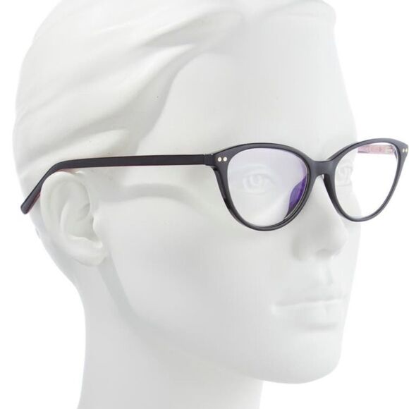 R)KATE SPADE cat eye 54mm blue light blocking reading glasses - Picture 2 of 6